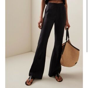 Posse Black Flare Jumpsuit with Sleek Silhouette